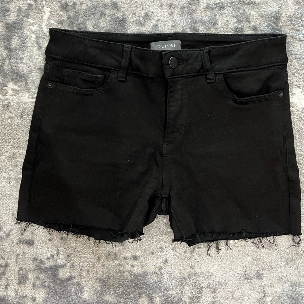 DL1961 Women's Black Denim Shorts